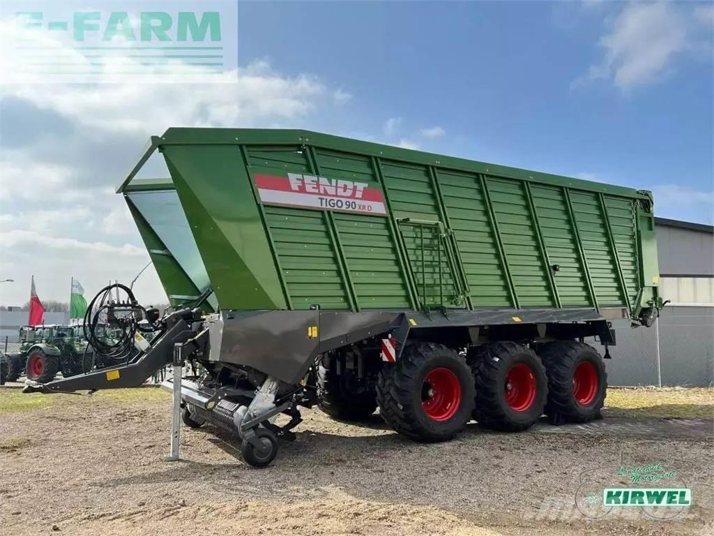 Fendt tigo 90 xr 기타 세미 트레일러