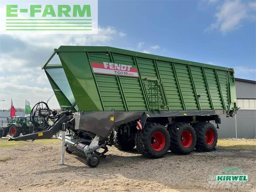 Fendt tigo 90 xr 기타 세미 트레일러