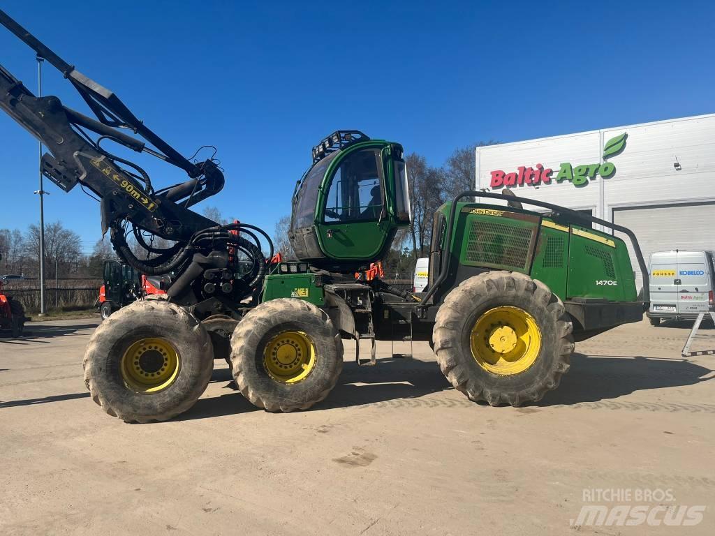 John Deere 1470 E 원목 하베스터