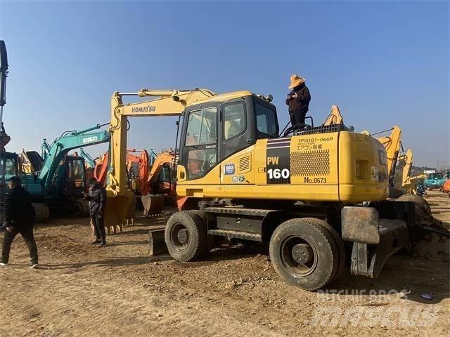Komatsu PW160 대형 굴삭기 29톤 이상