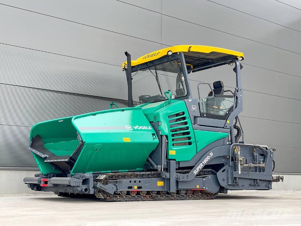 Vögele SUPER 1800-3I 아스팔트 포장장비