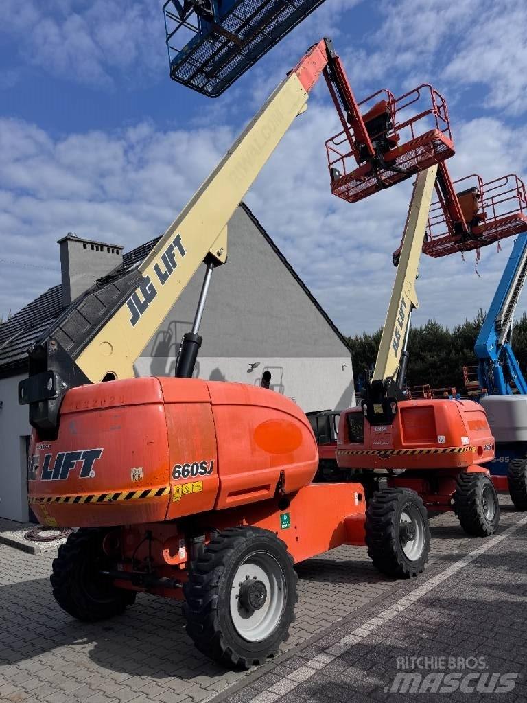 JLG 660 SJ 견인식 전동이동 리프트