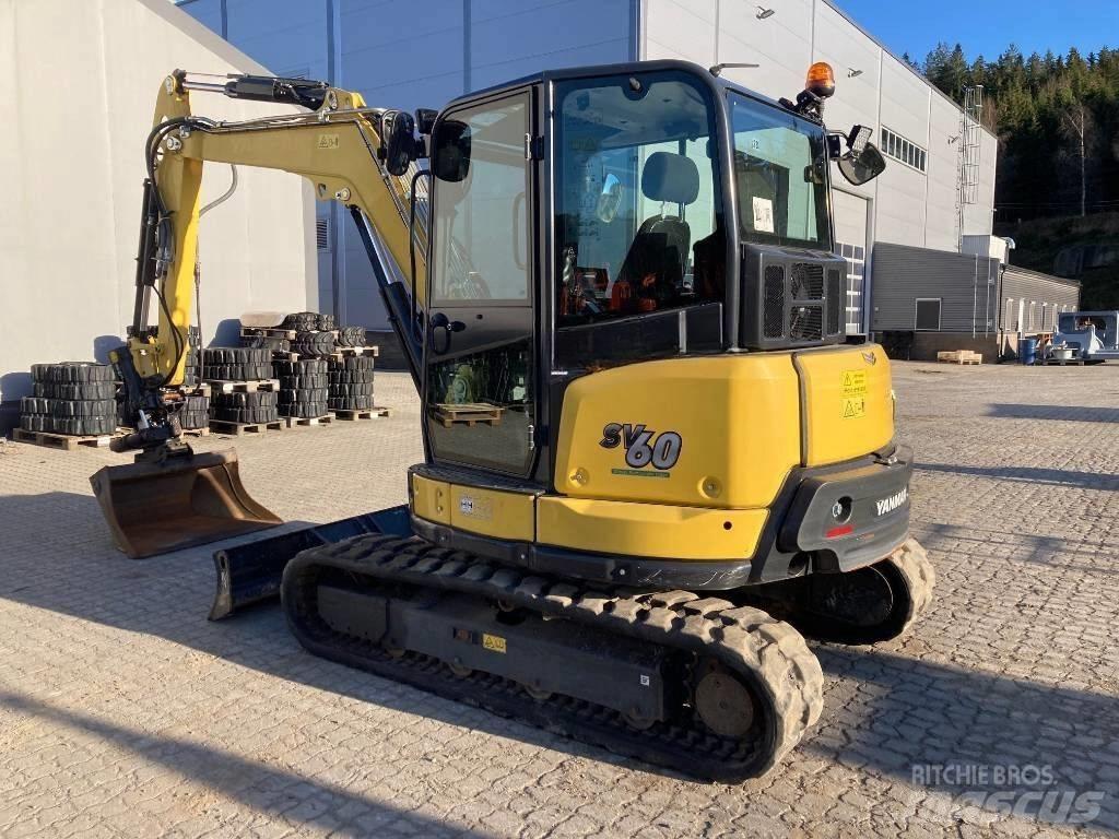 Yanmar Vio SV 60 소형 굴삭기 7톤 미만