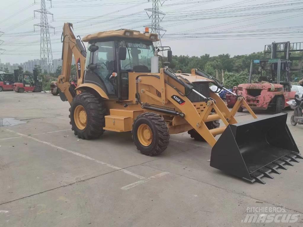 CAT 420 F 백호로더
