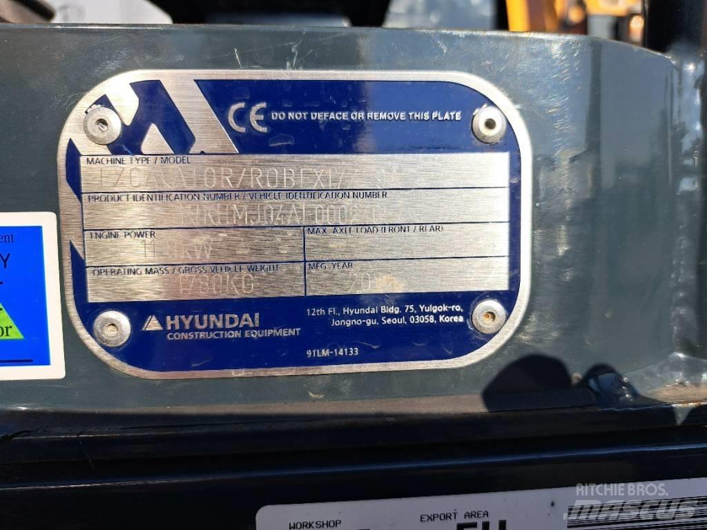 Hyundai R17Z-9AK 소형 굴삭기 7톤 미만