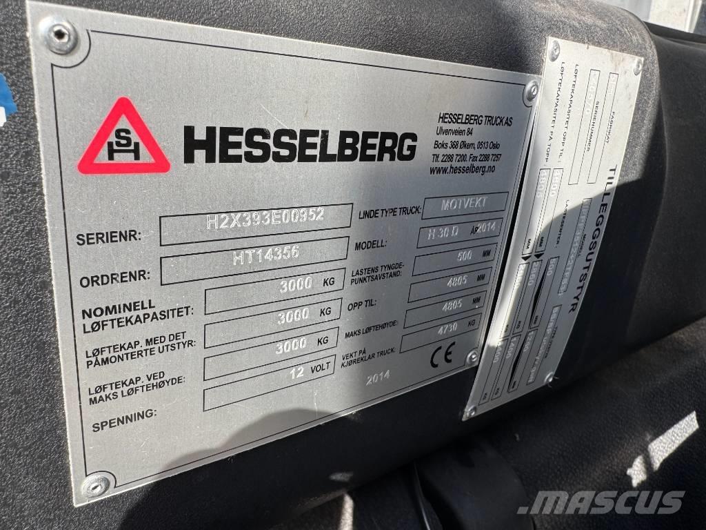 Linde H 30 D 디젤 지게차