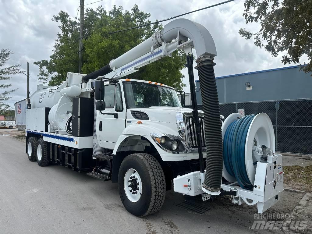 International 7500 콤비/진공 트럭