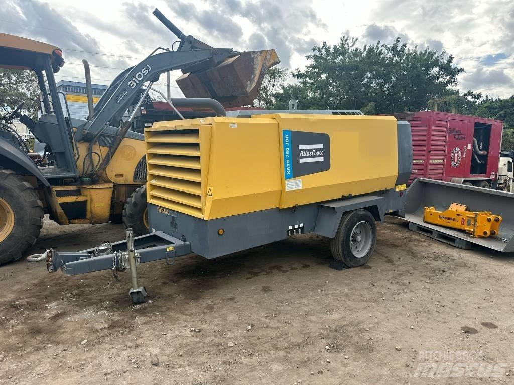 Atlas Copco 750CFM 디젤 발전기