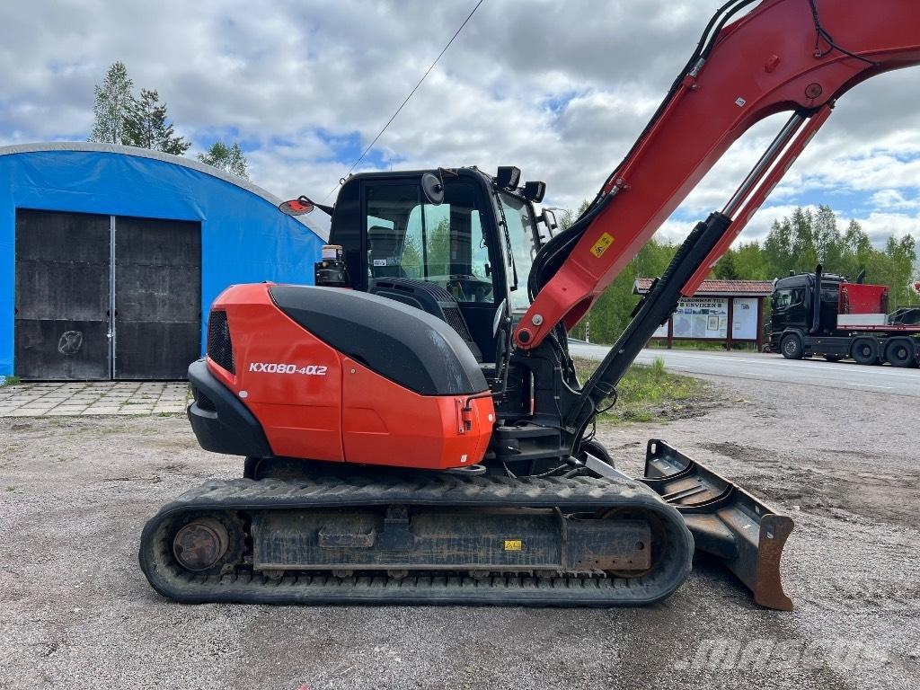 Kubota kx080-4a2 중형굴삭기 7톤-28톤