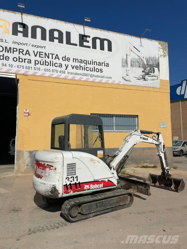 Bobcat 331 소형 굴삭기 7톤 미만