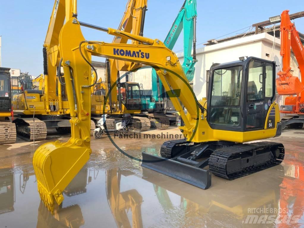 Komatsu PC 56 소형 굴삭기 7톤 미만