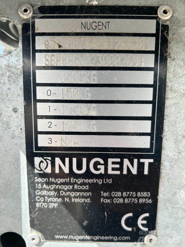 Nugent F4923H 플랫베드/드롭사이드 트레일러