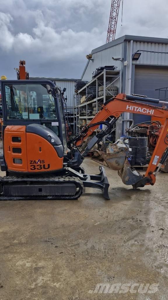 Hitachi ZX 33 U-6 소형 굴삭기 7톤 미만