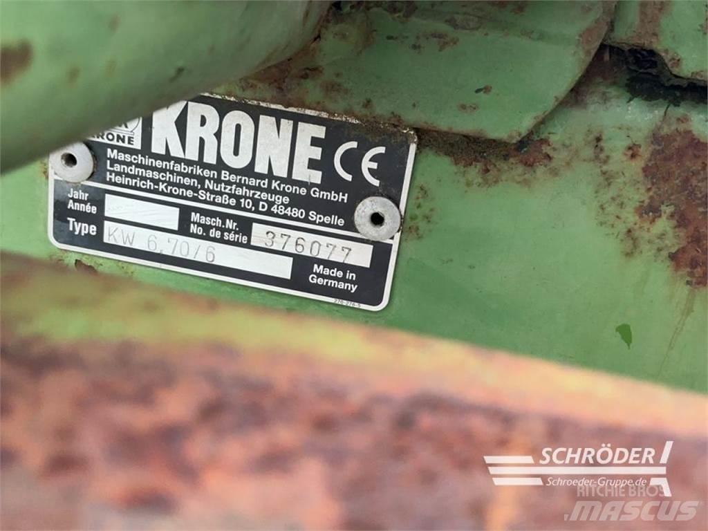 Krone KW 6.70/6 갈퀴 및 테더