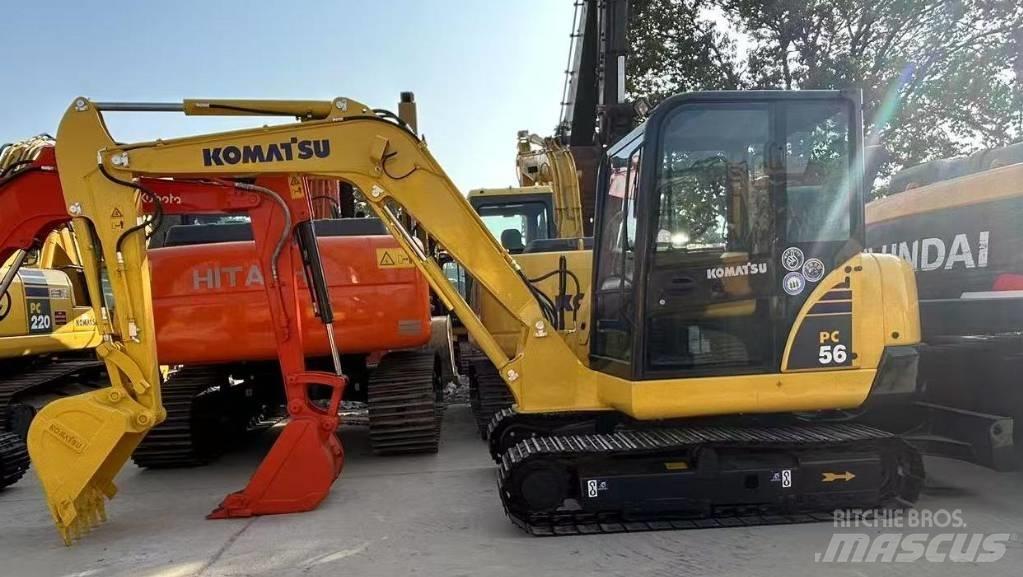 Komatsu PC 56 소형 굴삭기 7톤 미만
