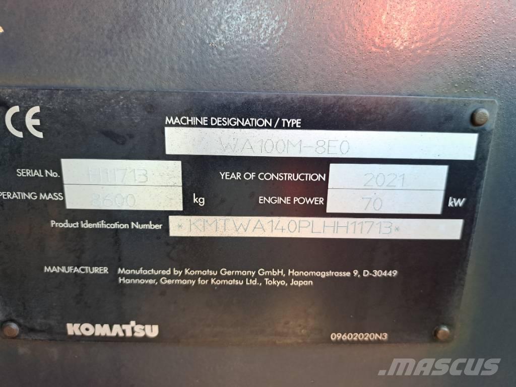 Komatsu WA 100 M-8  휠로우더