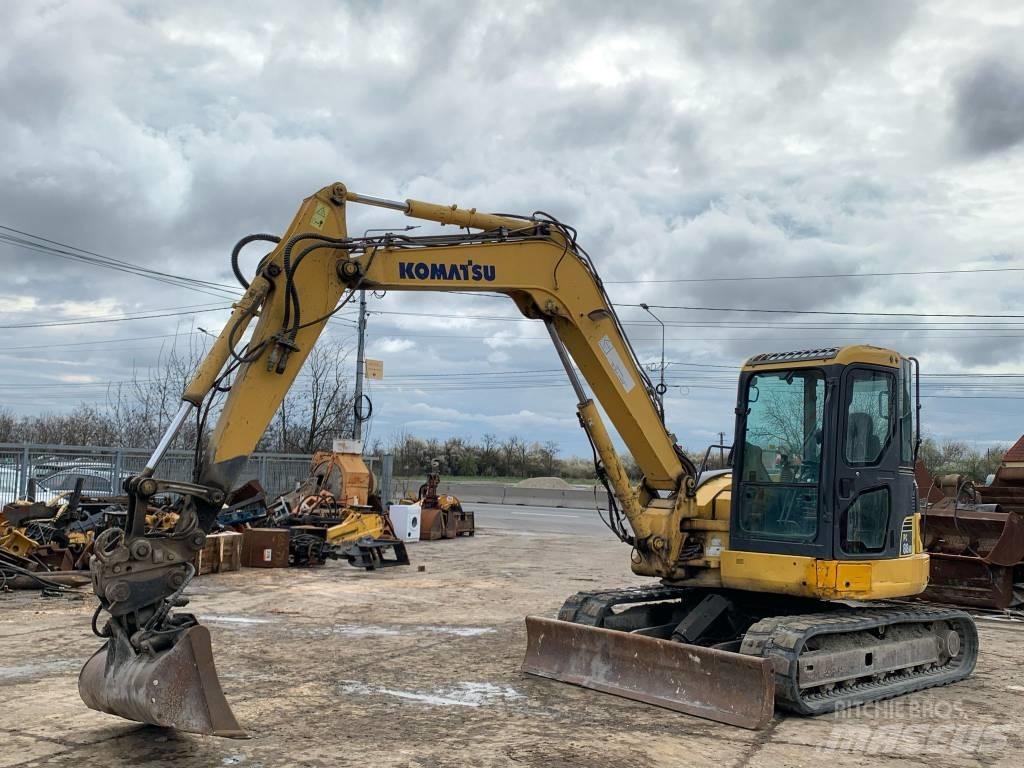 Komatsu PC 88 MR-6 중형굴삭기 7톤-28톤