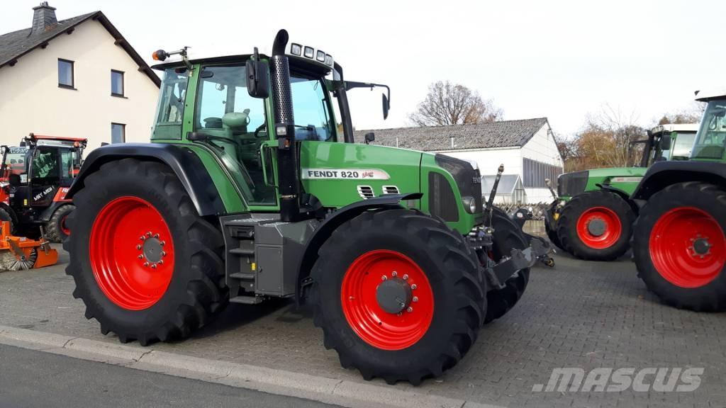 Fendt 820 Vario TMS 트랙터