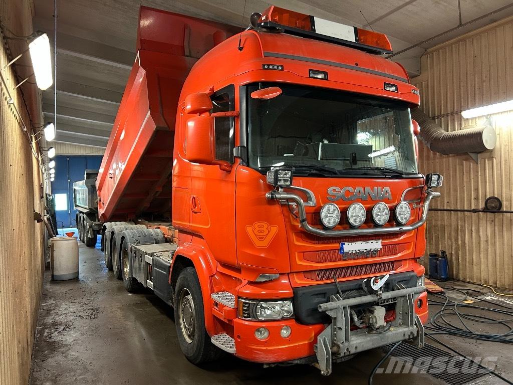 Scania R 520 LB 덤프 트럭