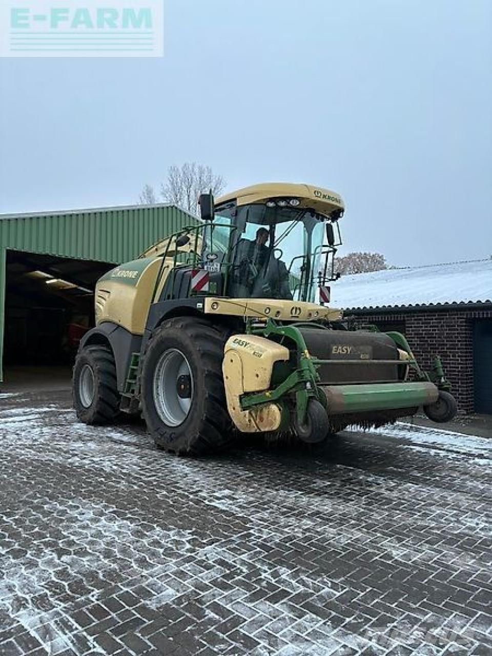 Krone big x 630 자동 초지기계