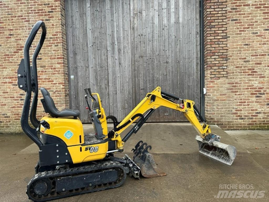 Yanmar SV 08 소형 굴삭기 7톤 미만