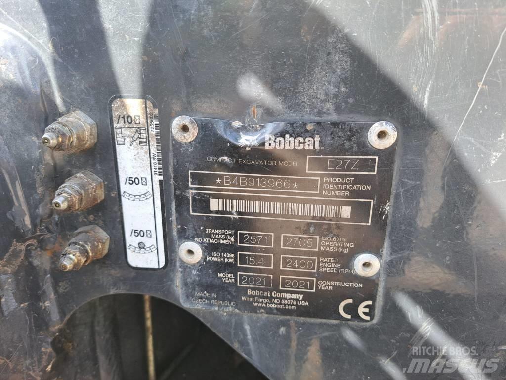 Bobcat E 27 Z 소형 굴삭기 7톤 미만