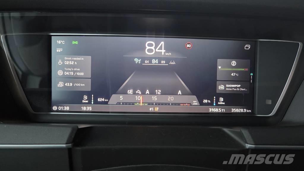 Volvo FH500 10X4 새시 운전실 트럭