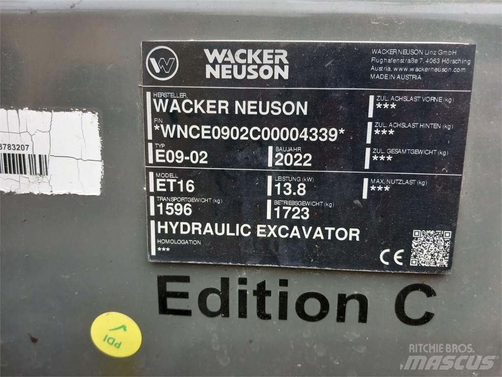 Wacker Neuson ET16 대형 굴삭기 29톤 이상