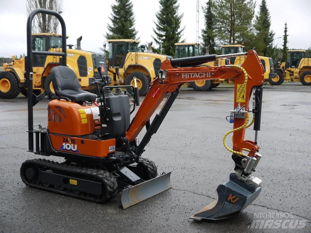 Hitachi ZX 10 U-6 소형 굴삭기 7톤 미만