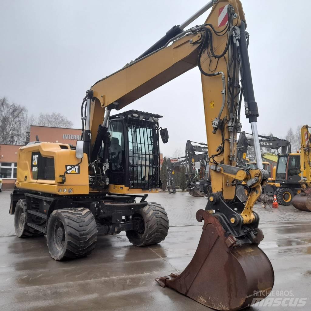 CAT M 318 F  휠 굴삭기