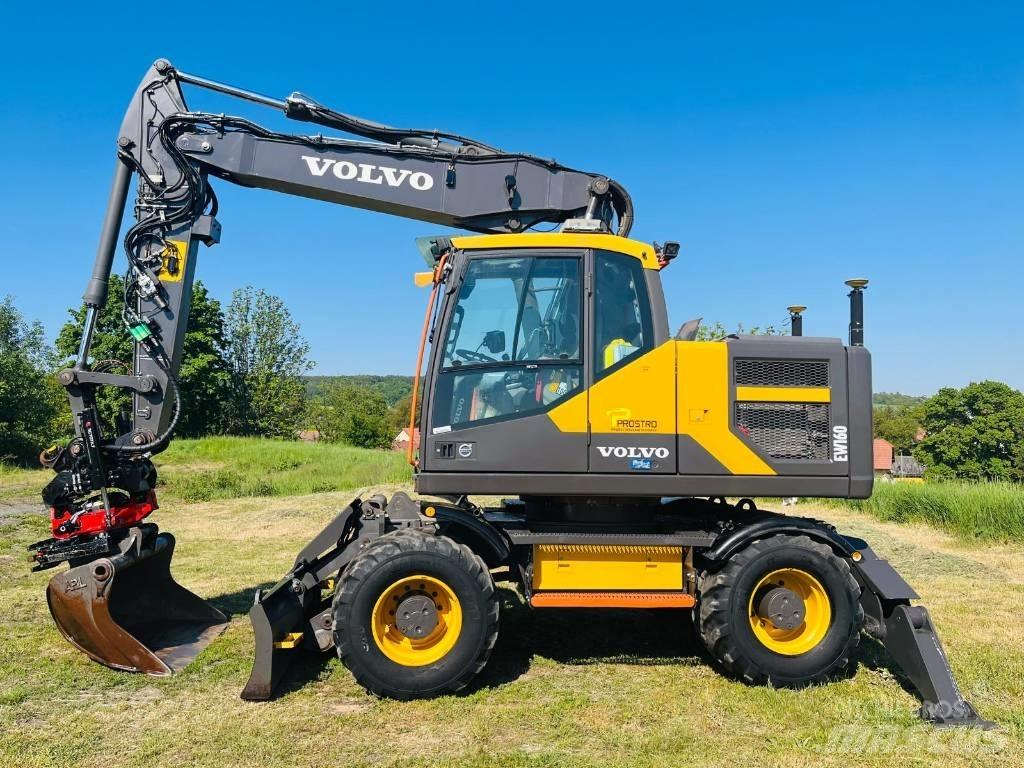Volvo EW 160 E  휠 굴삭기