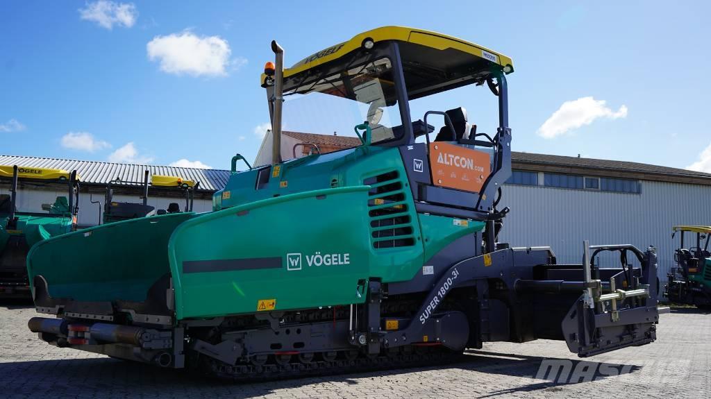 Vögele SUPER 1800-3I 아스팔트 포장장비