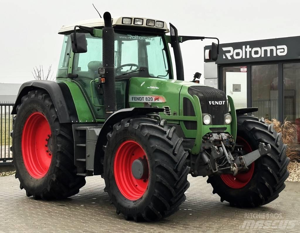 Fendt 820 Vario TMS 트랙터
