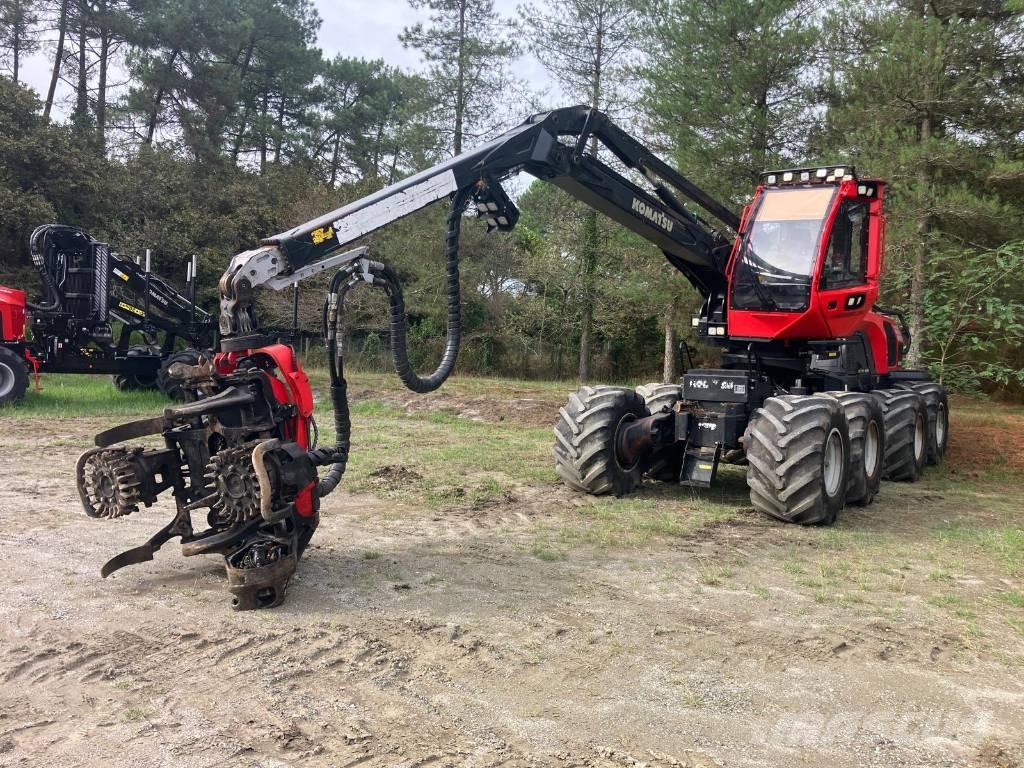 Komatsu 931 XC 원목 하베스터