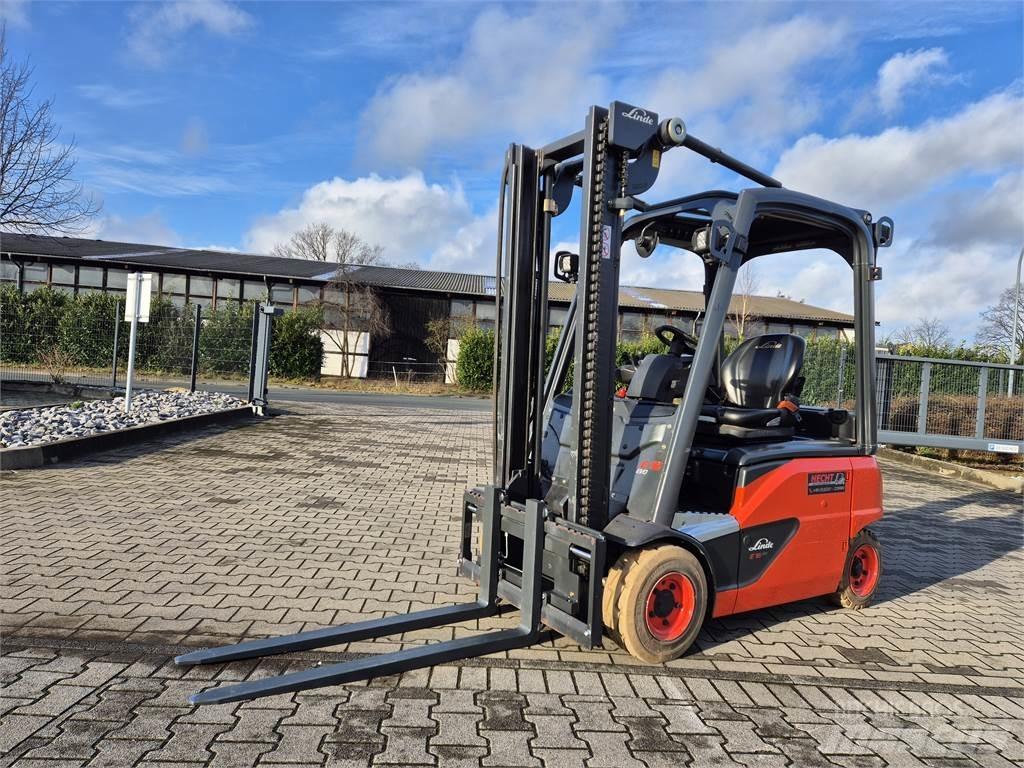 Linde E16P-02 전동 지게차
