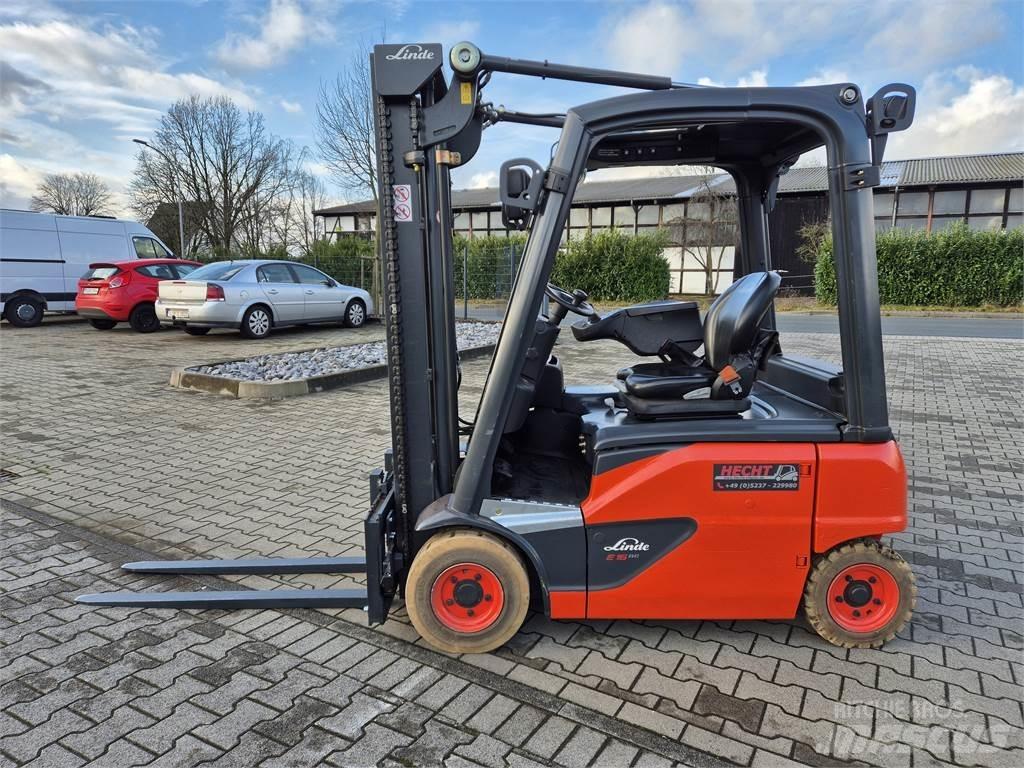 Linde E16P-02 전동 지게차