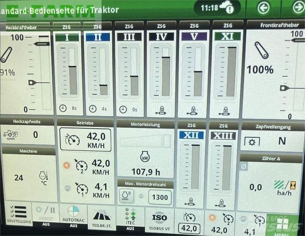 John Deere 6r 250 트랙터
