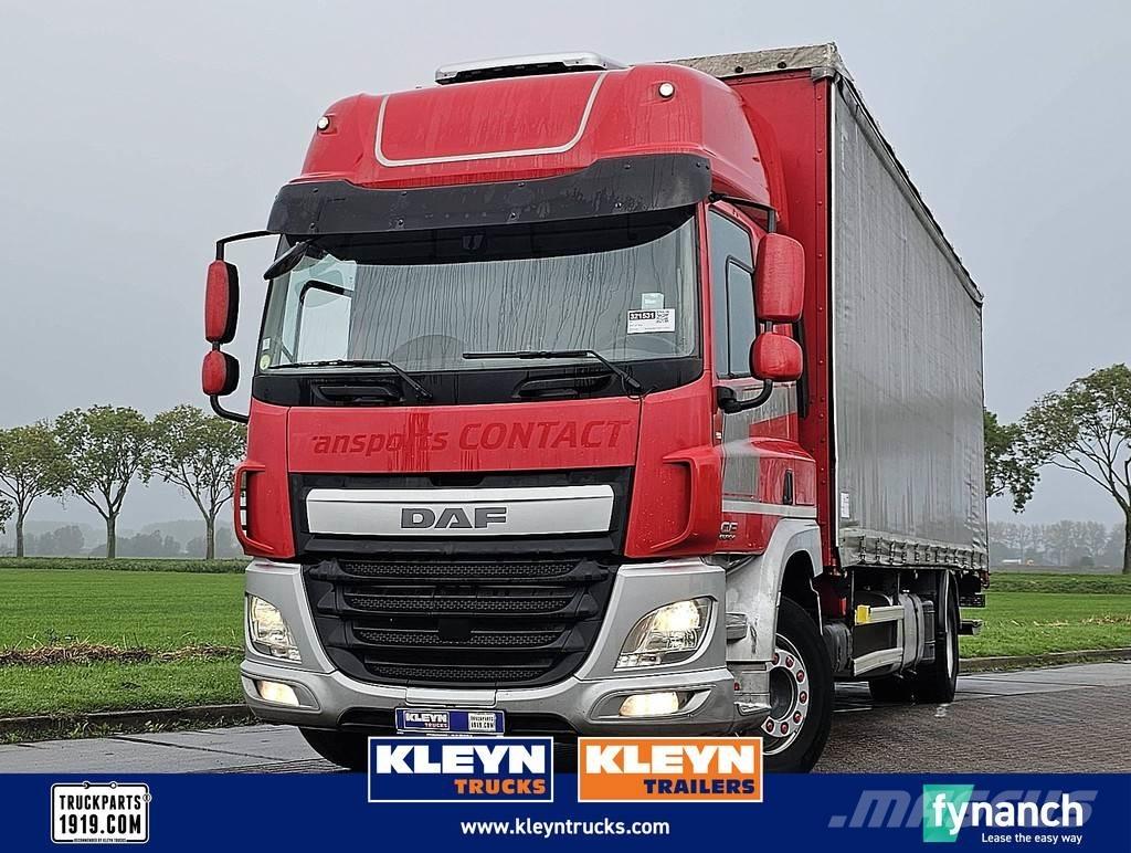 DAF CF 400 커튼사이더 트럭