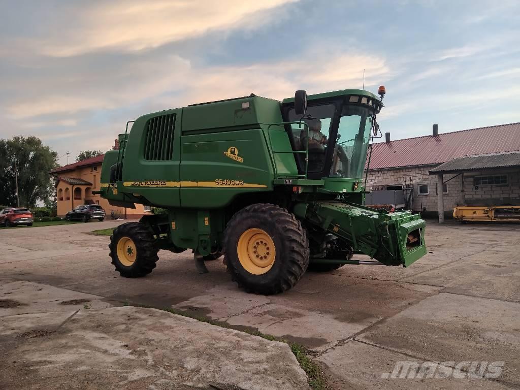 John Deere 9540 CWS 콤바인 수확기