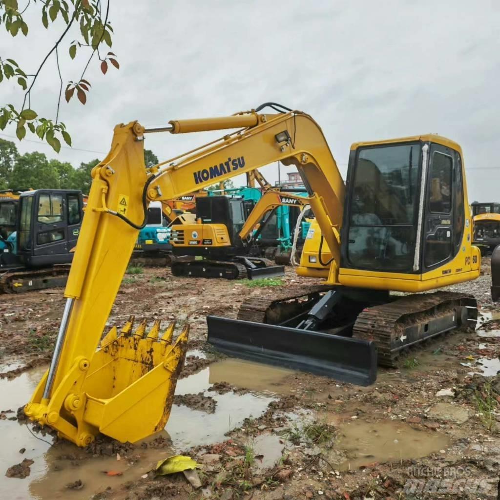 Komatsu PC 60-7 소형 굴삭기 7톤 미만