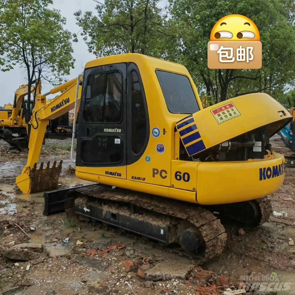 Komatsu PC 60-7 소형 굴삭기 7톤 미만
