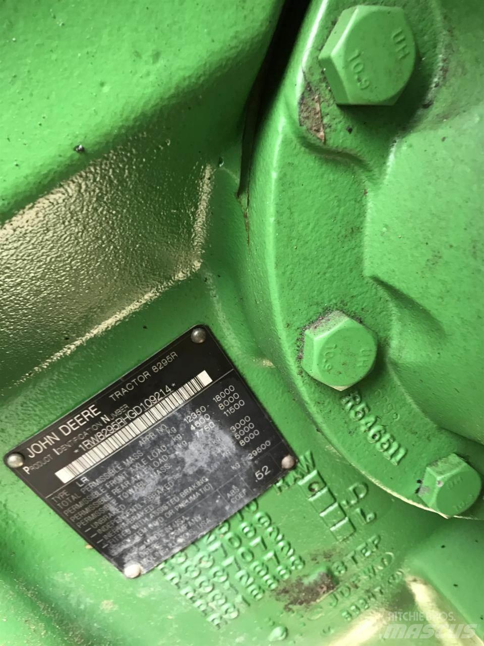 John Deere 8295R 트랙터