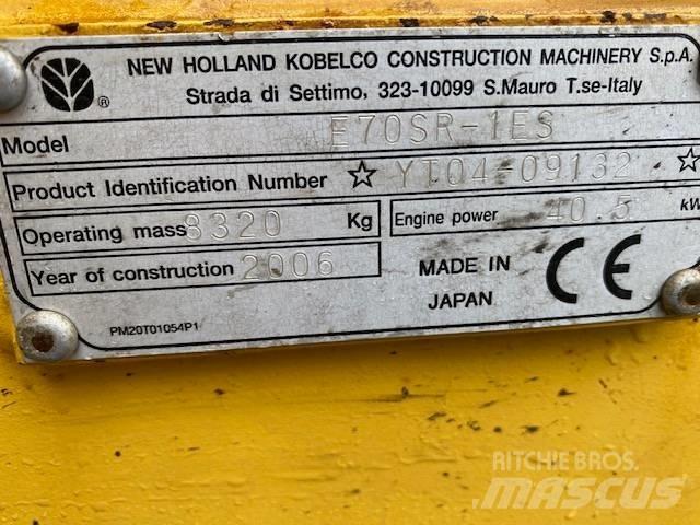 New Holland E 70 SR 중형굴삭기 7톤-28톤