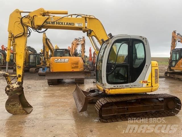New Holland E 70 SR 중형굴삭기 7톤-28톤