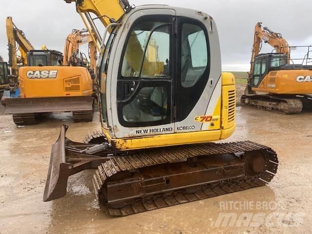 New Holland E 70 SR 중형굴삭기 7톤-28톤