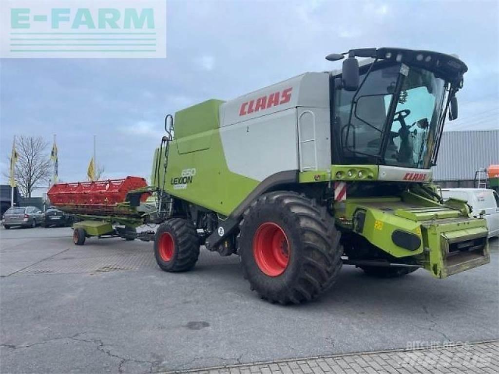 CLAAS lexion 650 콤바인 수확기