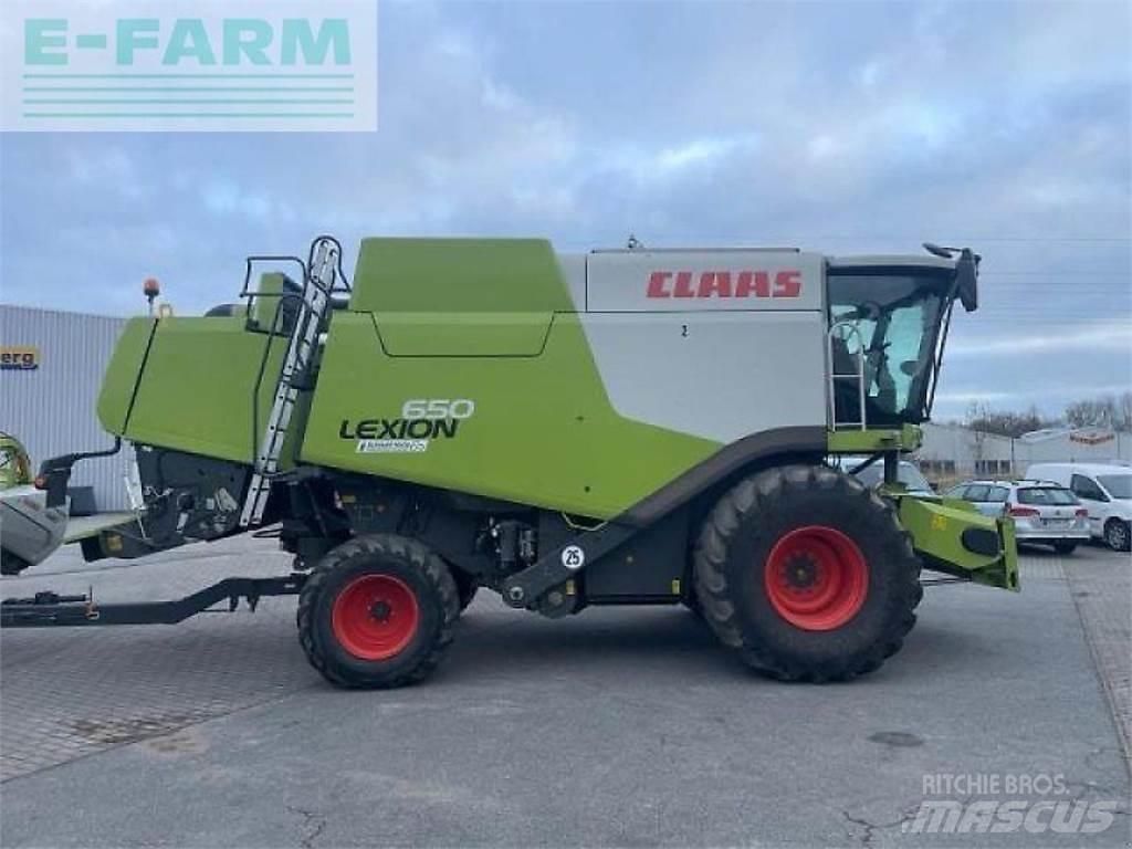 CLAAS lexion 650 콤바인 수확기