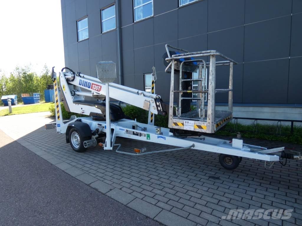 Dino 135 T Skylift 트레일러 탑재 고소작업대