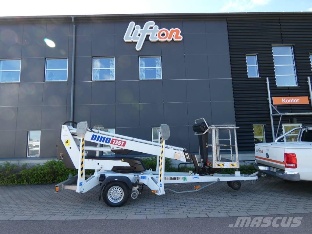 Dino 135 T Skylift 트레일러 탑재 고소작업대