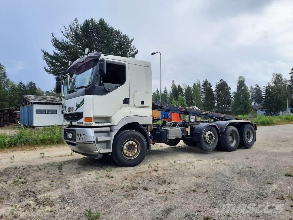 Sisu E12M 케이블 리프트 탈착식 트럭